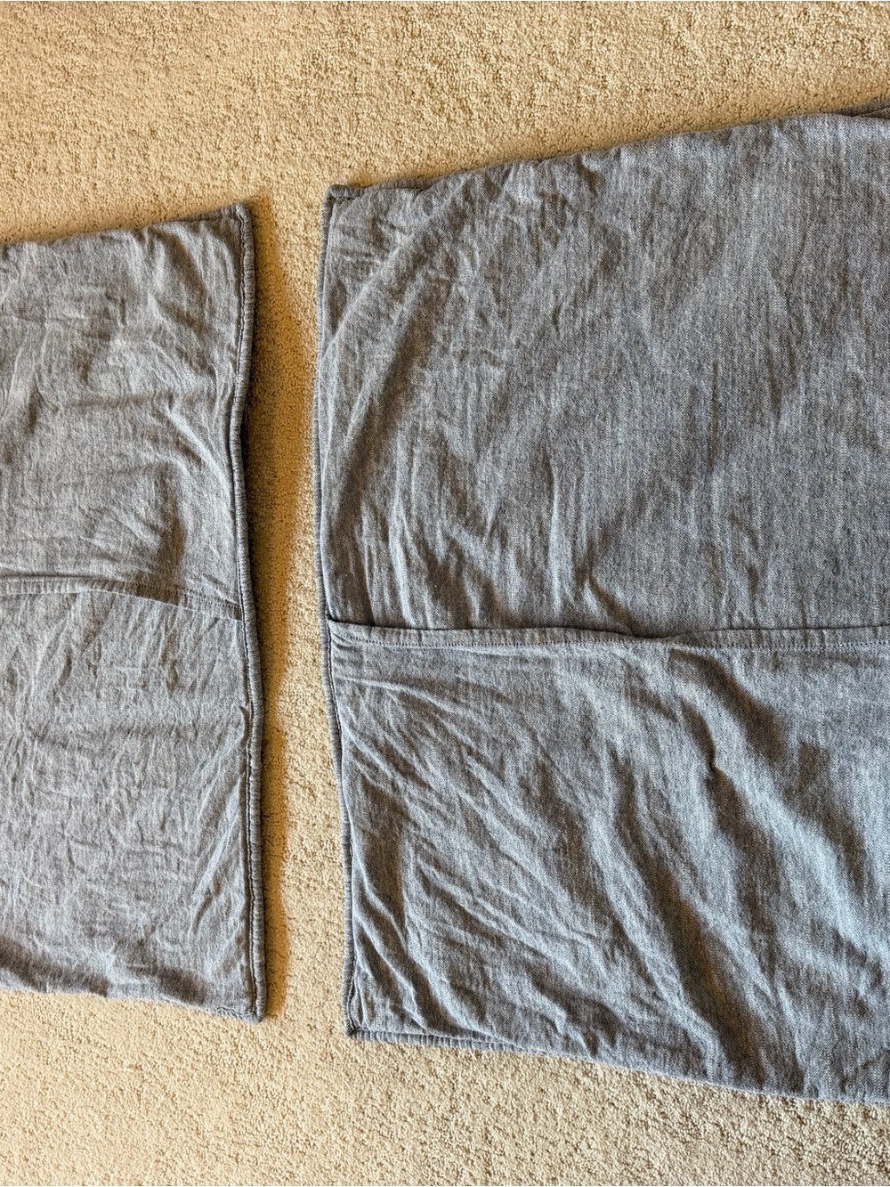EUC Pottery Barn Teen Quilted Navy Stripe Sham Set (2) - Picture 10 of 16